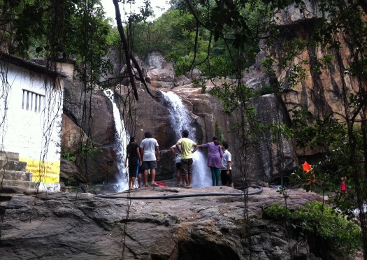 Shenbaga Devi Waterfalls - Courtrallam