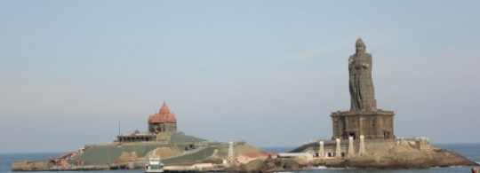 Where the Three Seas Meet : Kanyakumari