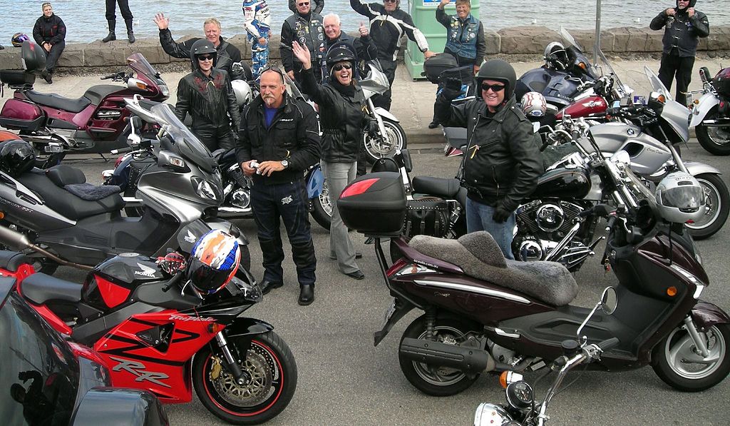 Ride for the Hills group of motorcyclists